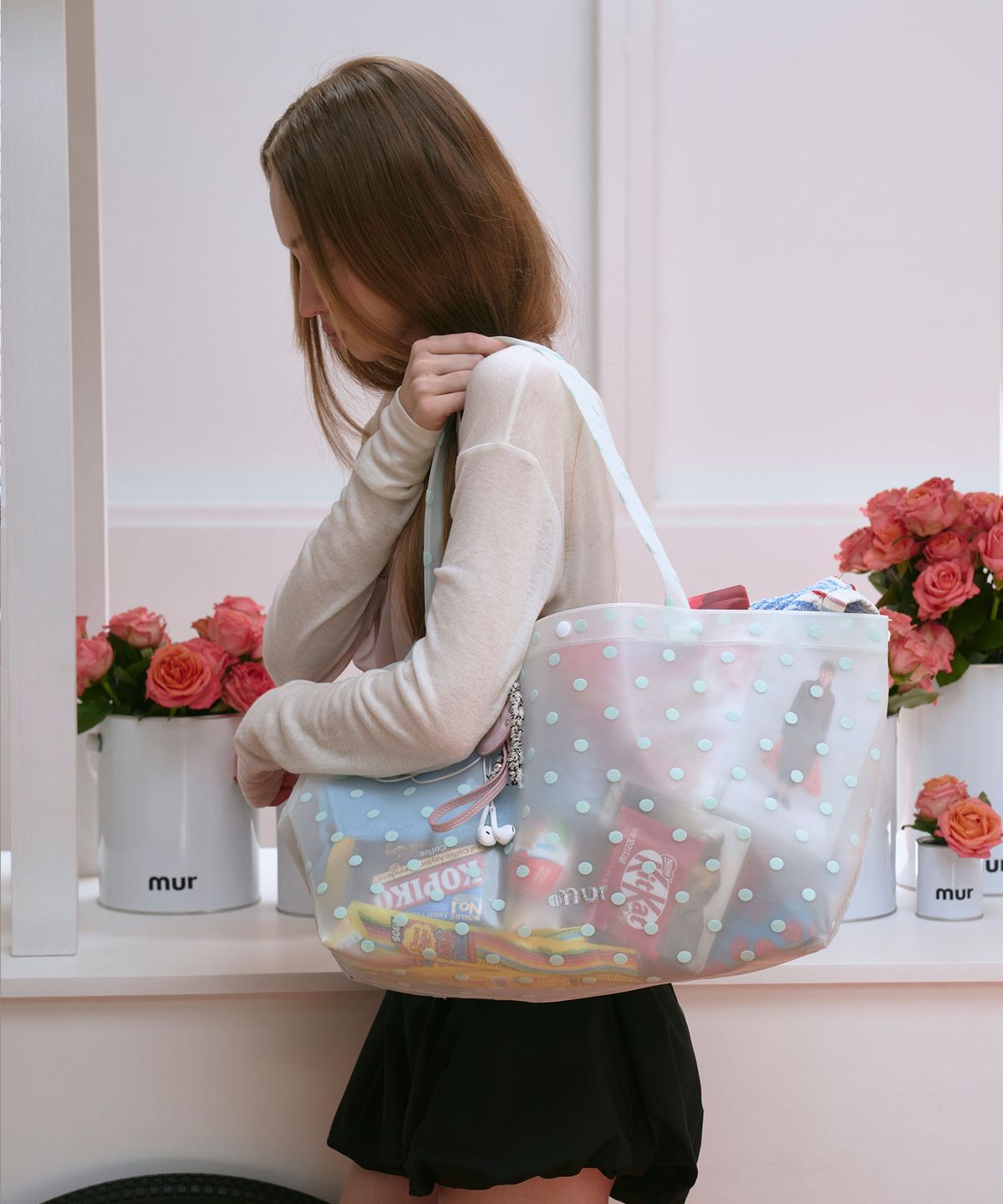 무르(MUR) Jelly Shopper Bag(5color)
