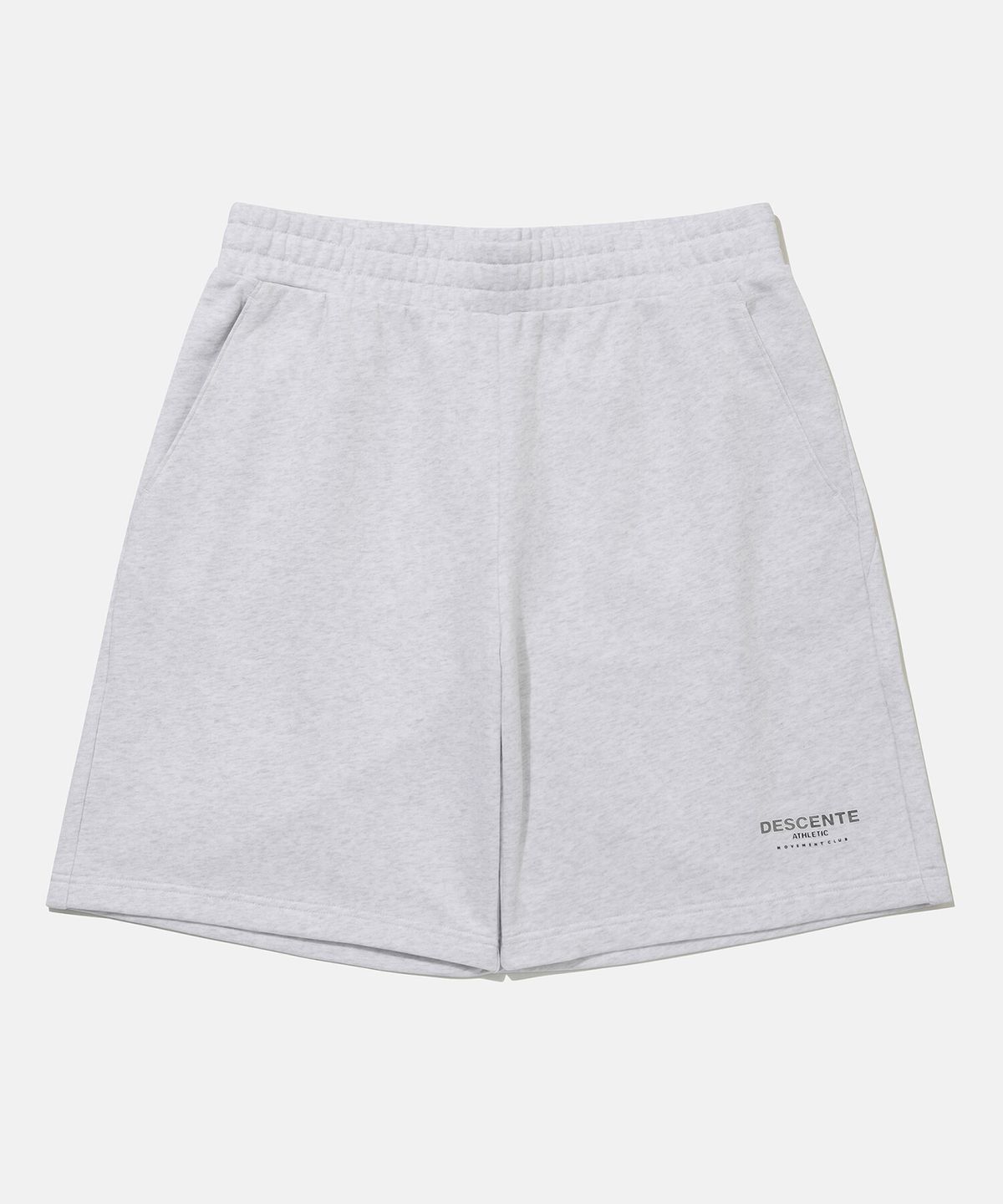 데상트(DESCENTE) 스포츠테리 쇼츠 (남성9인치/여성7인치) 라이트 그레이 SR323UKH75