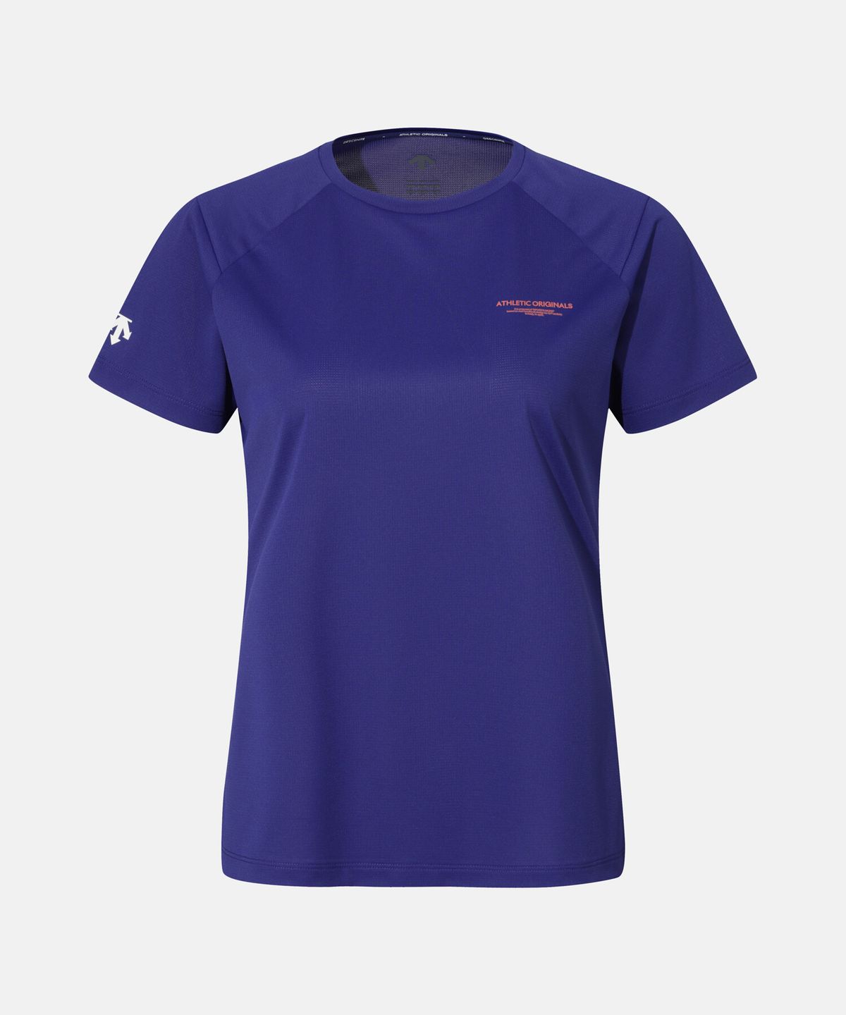 데상트(DESCENTE) 여성 러닝 흡한속건 반팔 티셔츠 블루 SR322RTS72