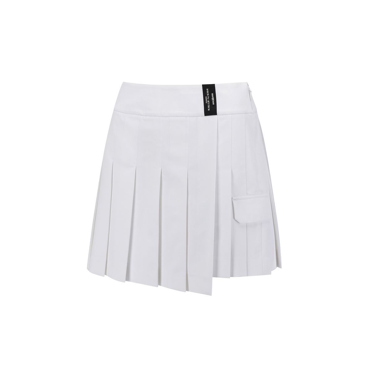 어뉴골프(ANEW GOLF) WOMEN OVER PLEATED HALF PANTS_WH