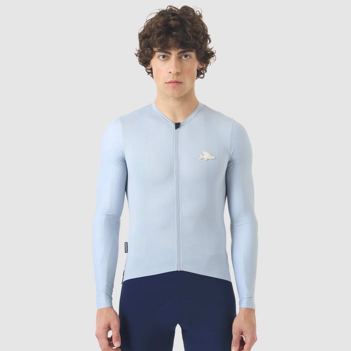 카페 드 사이클리스트(CAFE DU CYCLISTE) 안드레아 레이스 긴팔 져지 호라이즌 그레이 남성