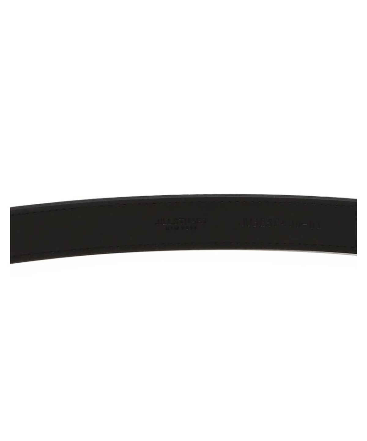 질스튜어트 맨 액세서리(JILLSTUART MEN ACC) 25MM 실버 스터드 포인트 웨스턴 가죽 벨트 JUBE6F400BK