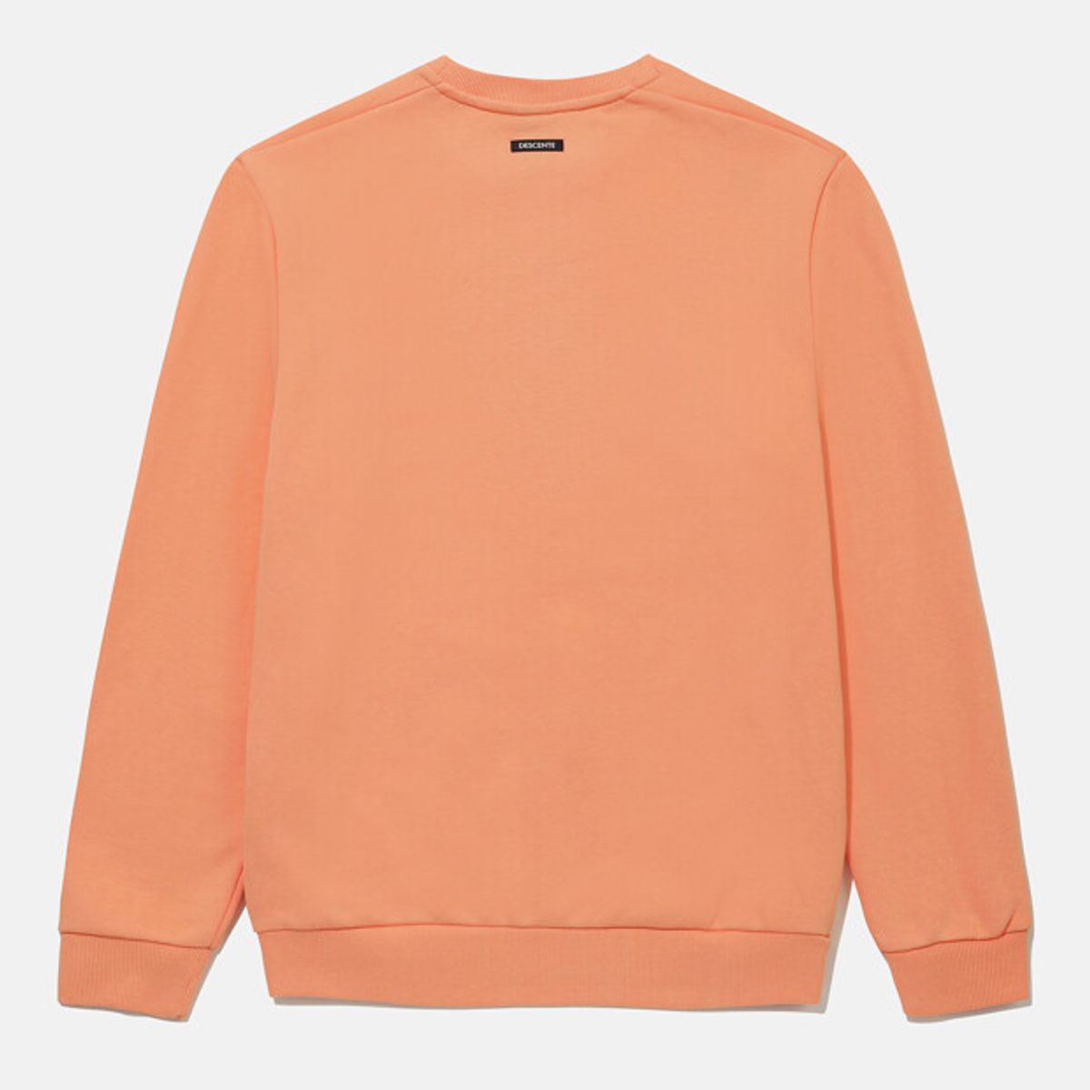 데상트(DESCENTE) 스포츠테리 워딩 컴포트핏 맨투맨 코랄 SR323UHT81