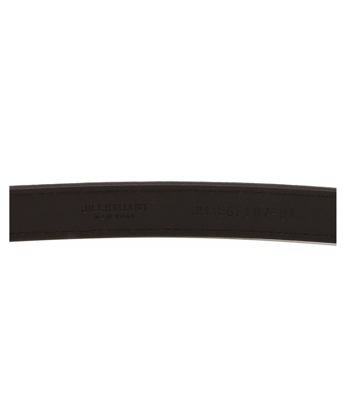 질스튜어트 맨 액세서리(JILLSTUART MEN ACC) 다크브라운 단색 소가죽 벨트 20MM