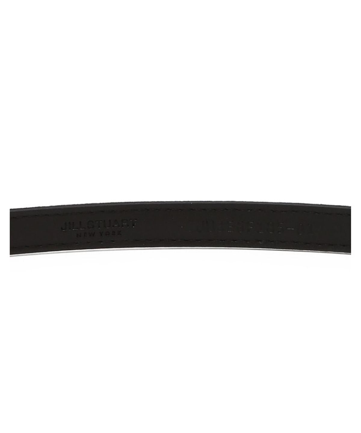 질스튜어트 맨 액세서리(JILLSTUART MEN ACC) 블랙 단색 소가죽 벨트 15MM