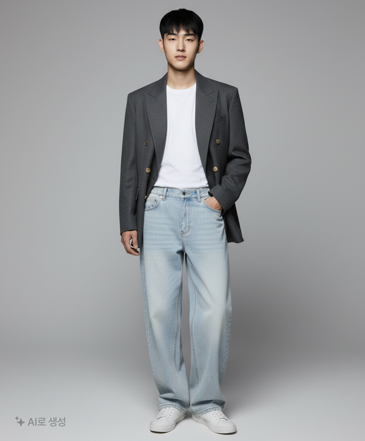 스웨이드(SUADE) 청/데님 팬츠 M