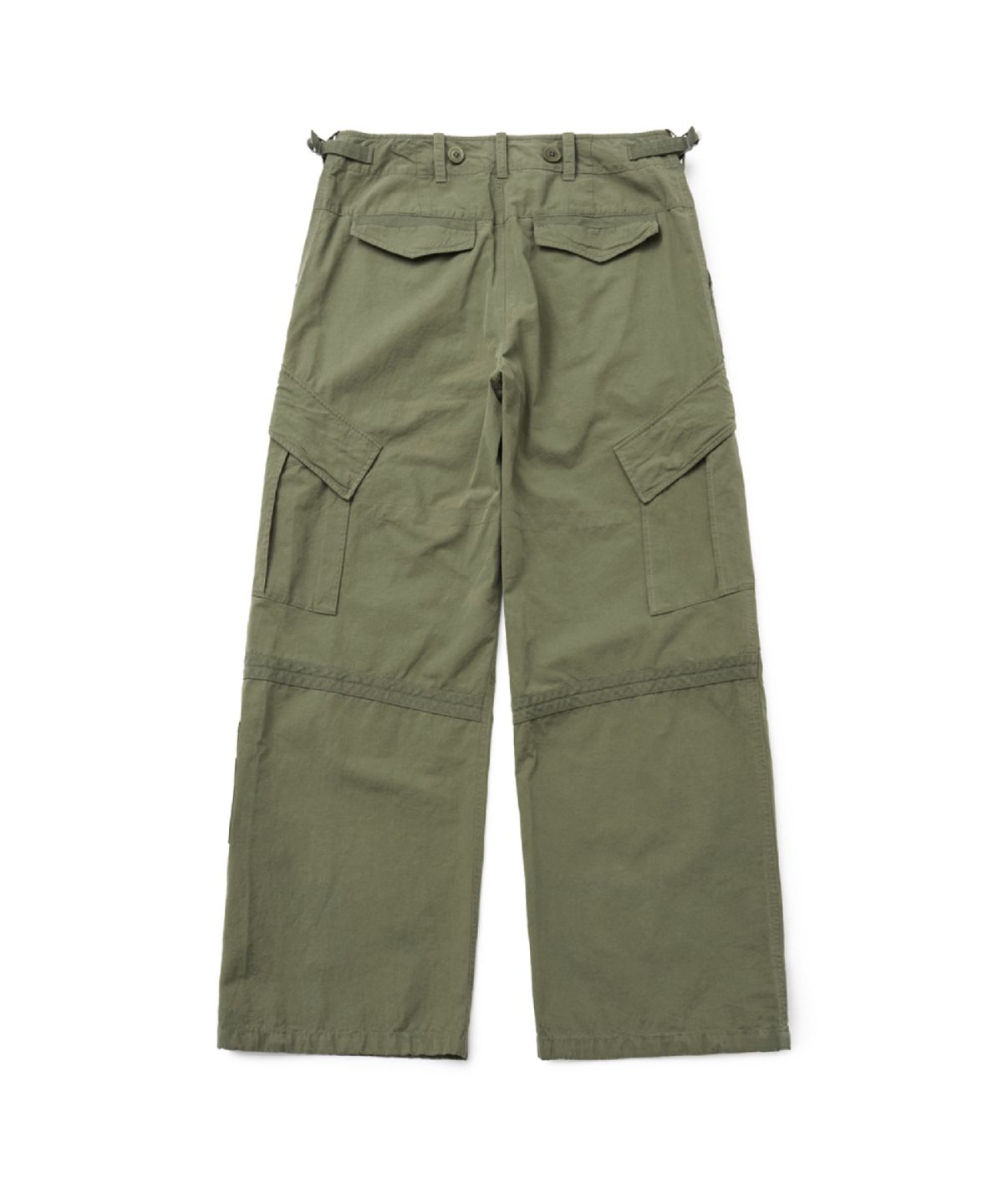 해칭룸(HATCHINGROOM) Curved Cargo Pants Khaki