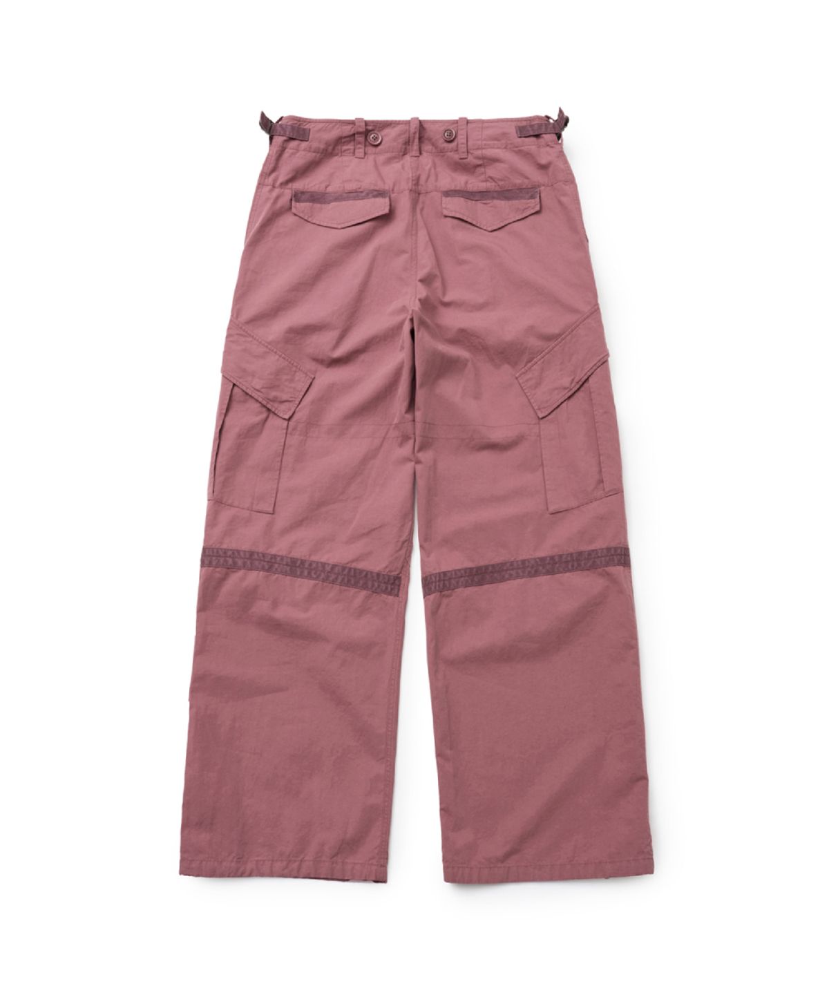 해칭룸(HATCHINGROOM) Curved Cargo Pants Pink