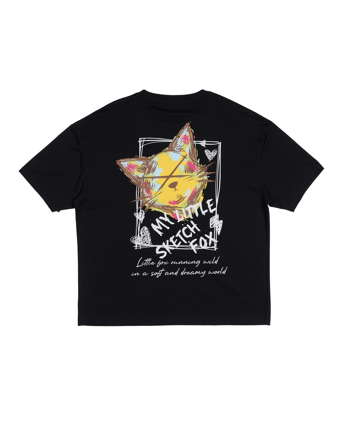 더블제이디(DOUBLE JD) 스케치 폭스 반팔