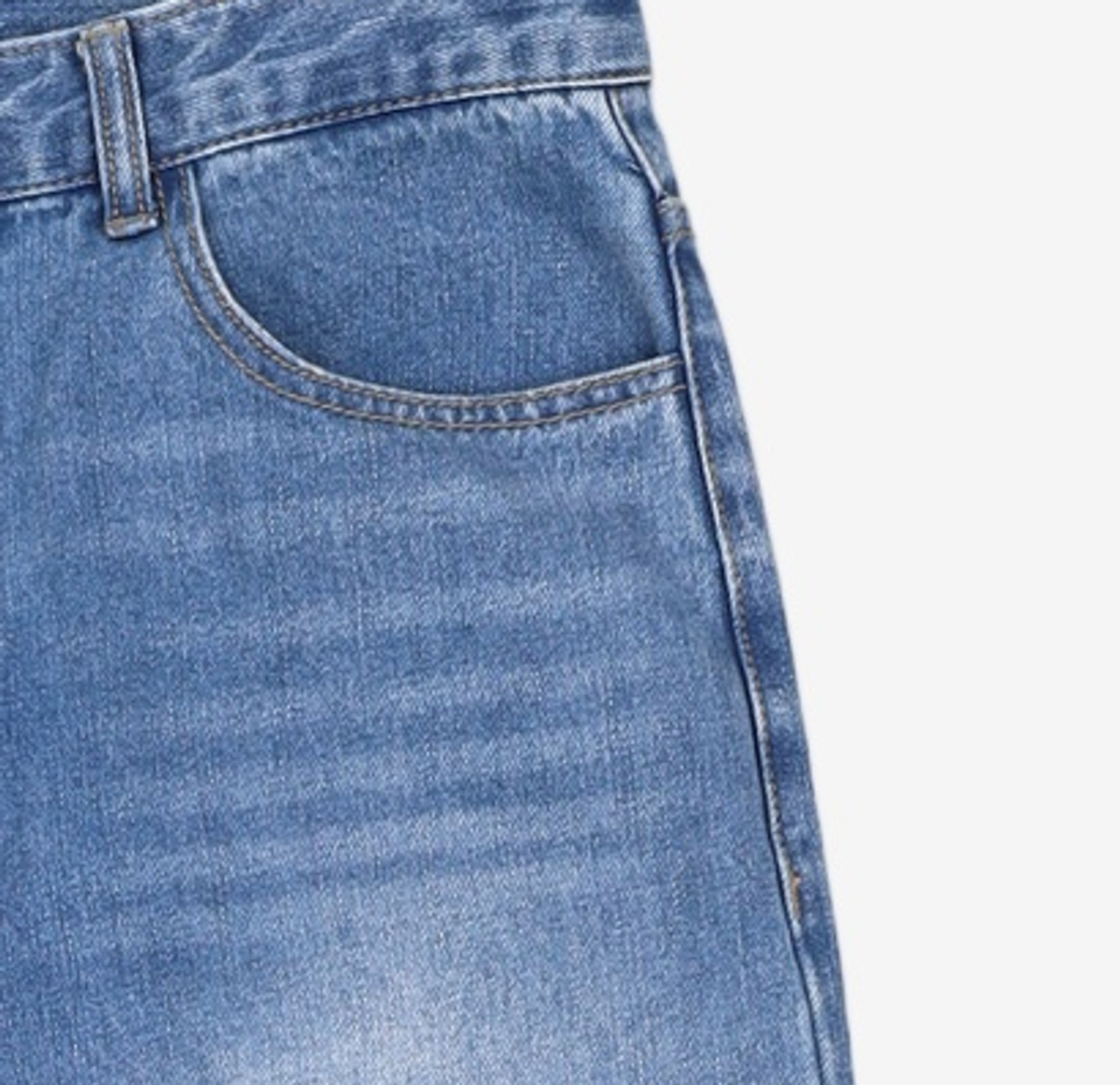 티엔지티(TNGT) Lot.872 Semi-Wide Denim Pants (Vintage Blue) TNPA5E103B3 78