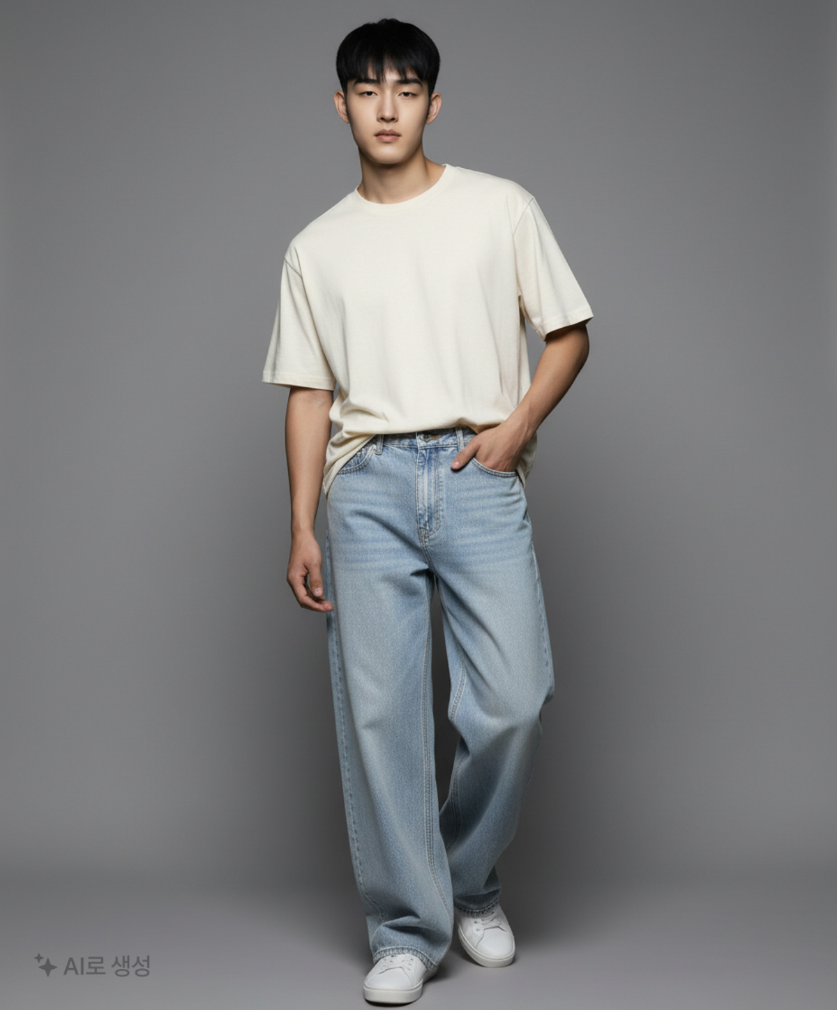 브랜디드(BRANDED) 청/데님 팬츠 34