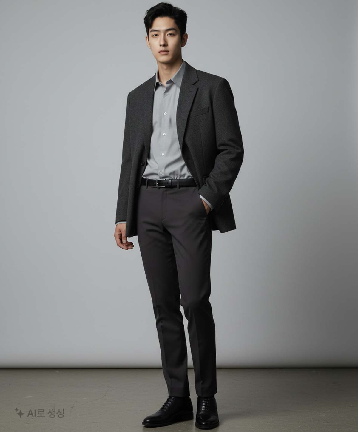 무신사 스탠다드(MUSINSA STANDARD) 테이퍼드 히든 밴딩 크롭 슬랙스 [블랙] 31