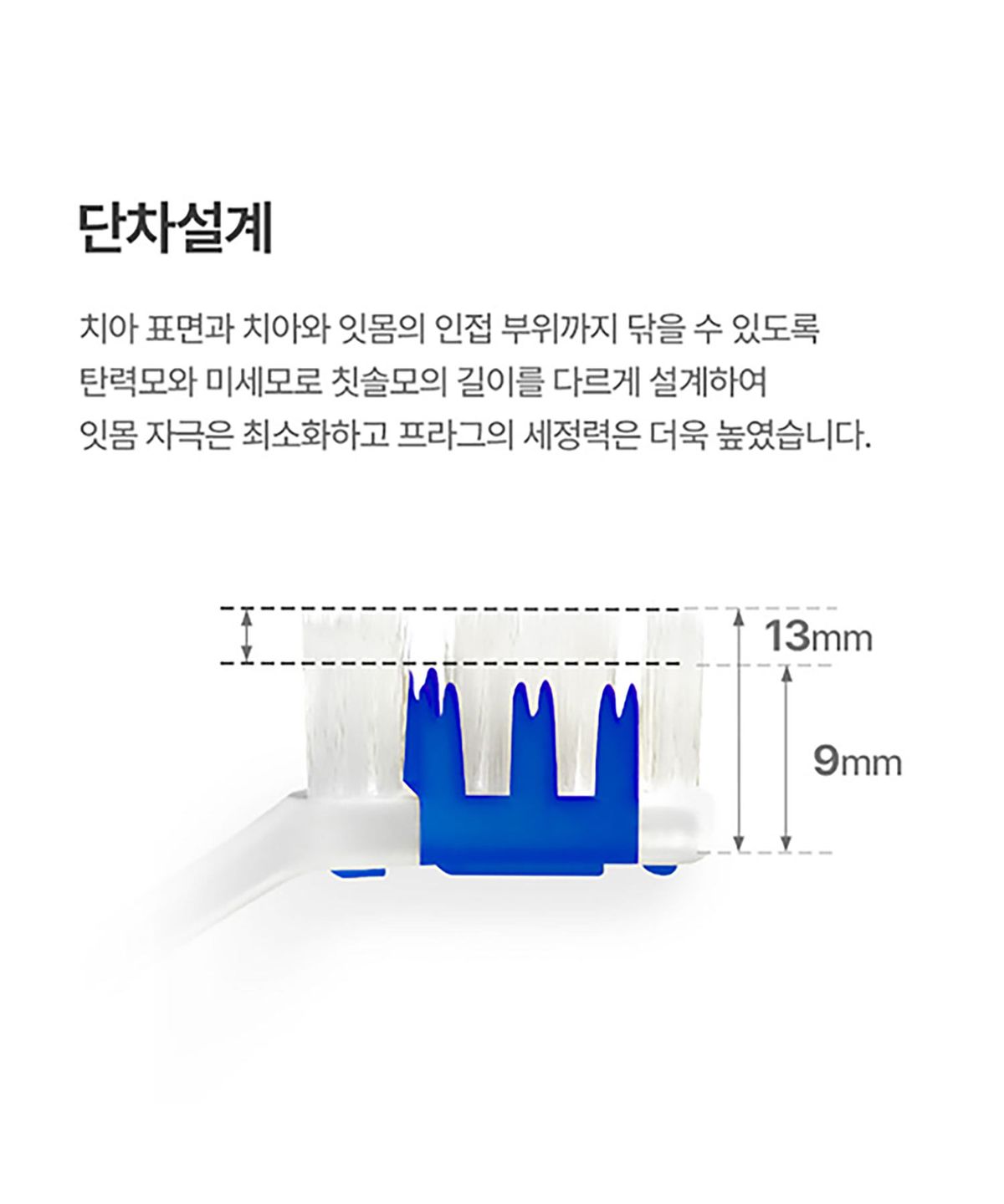 덴클(DENCLE) 덴클 탄탄한 탄력모 프라그제거 칫솔 6개 혀클리너 잇몸마사지팁