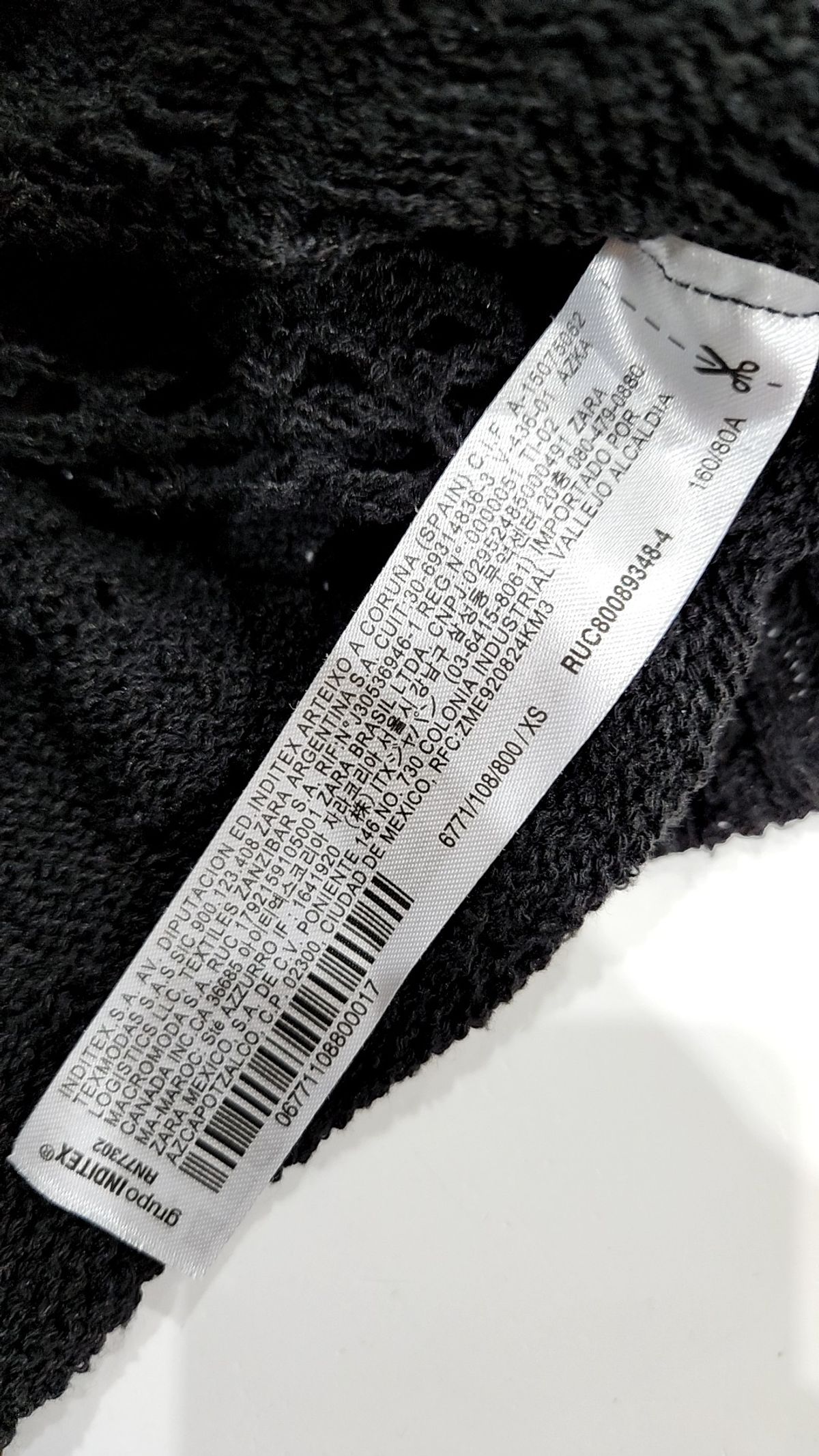 자라(ZARA) 기타 상의 XS
