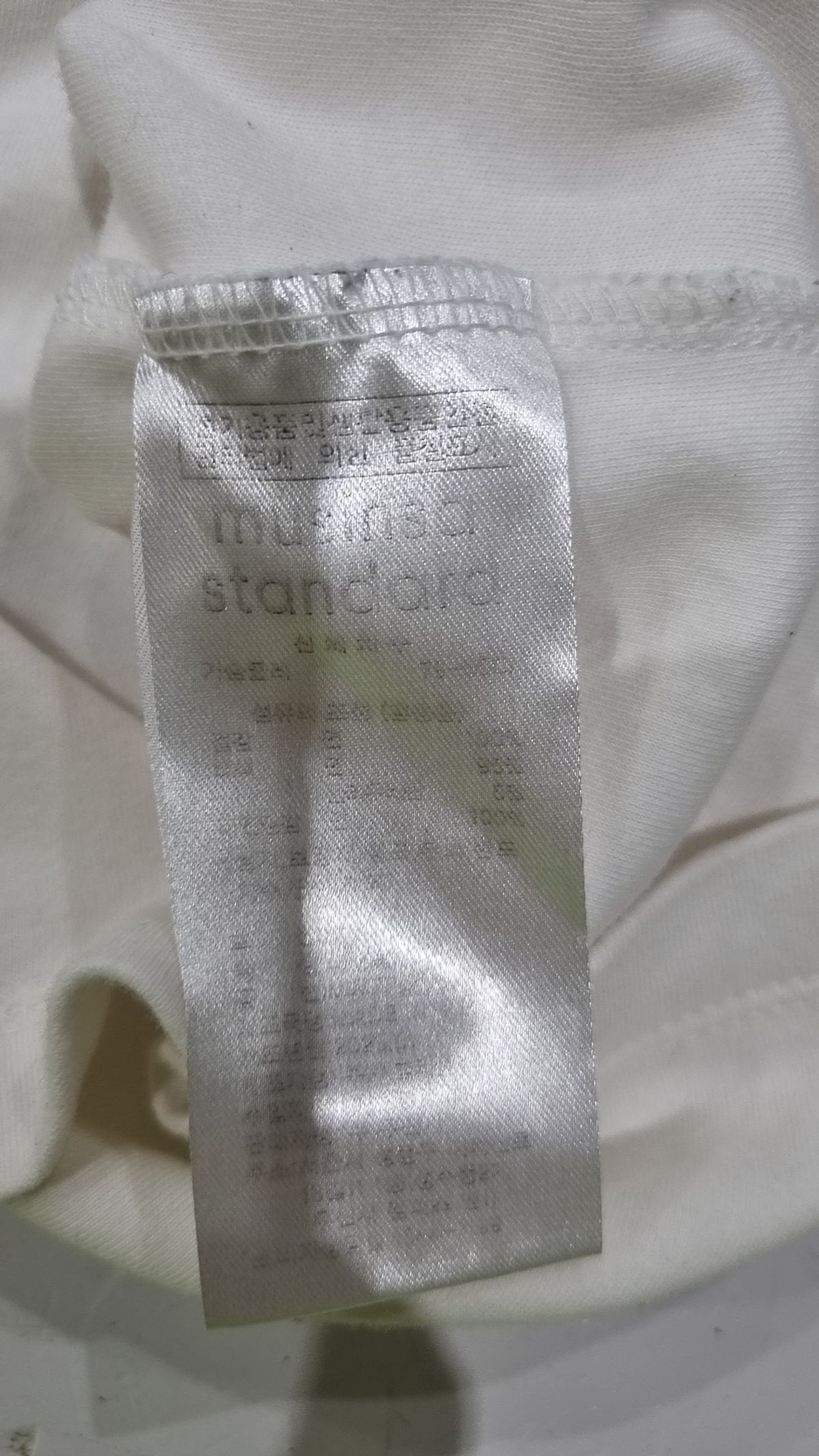 무신사 스탠다드(MUSINSA STANDARD) 반소매 티셔츠 S