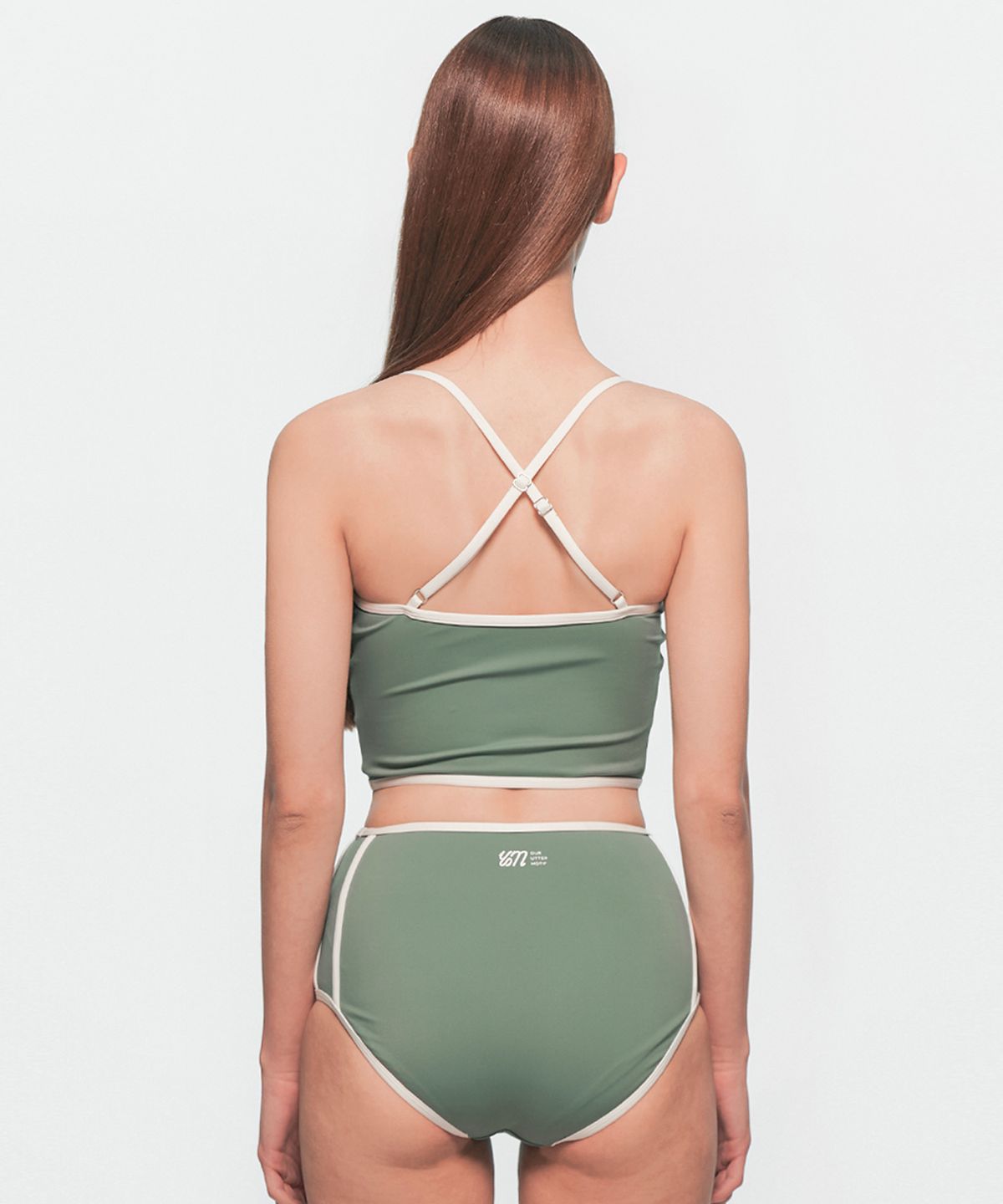유움(UUM) LINE BIKINI MINT