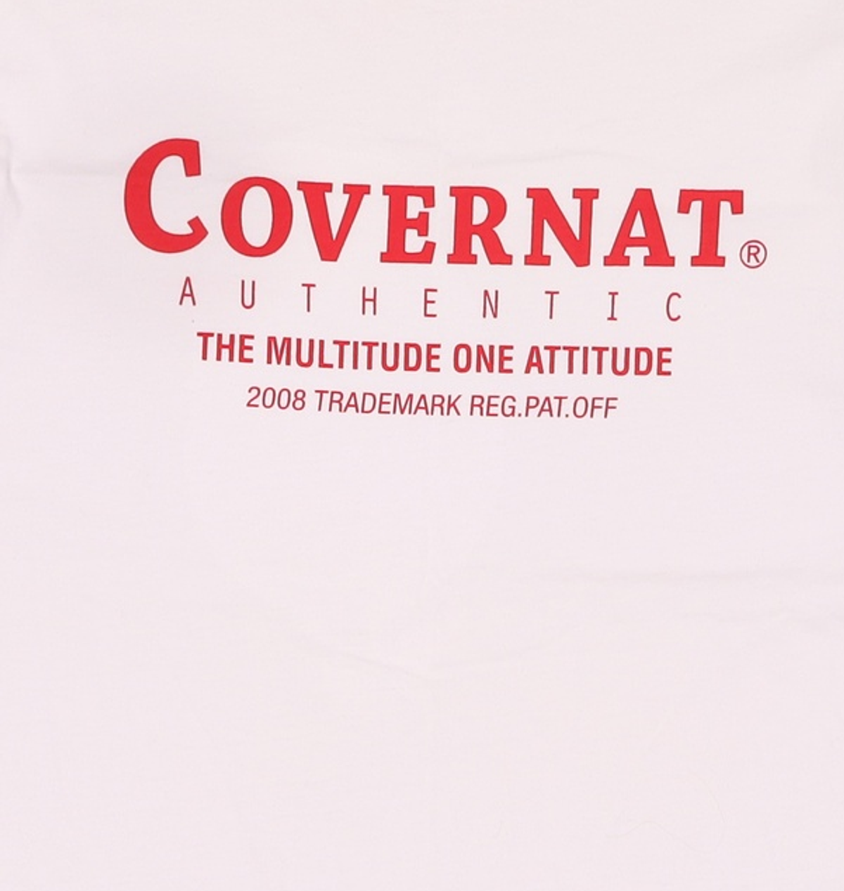 커버낫(COVERNAT) 반소매 티셔츠 90