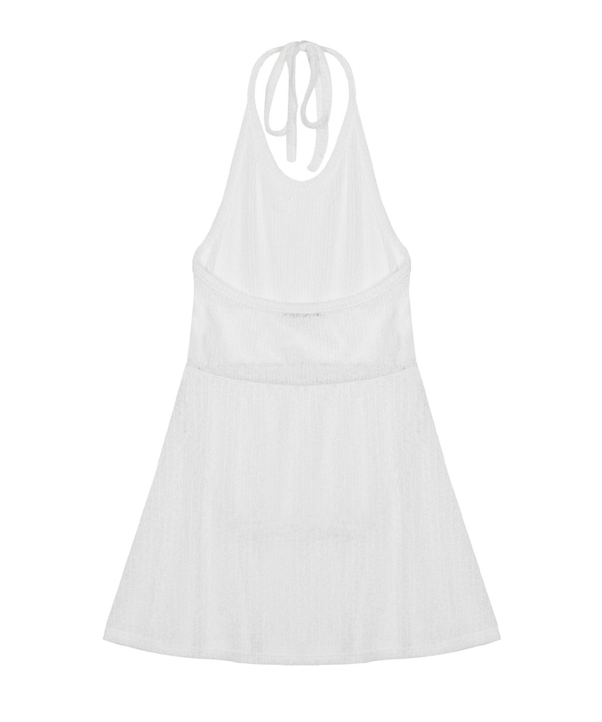 닉앤니콜(NICK&NICOLE) HALTER KNIT DRESS_IVORY