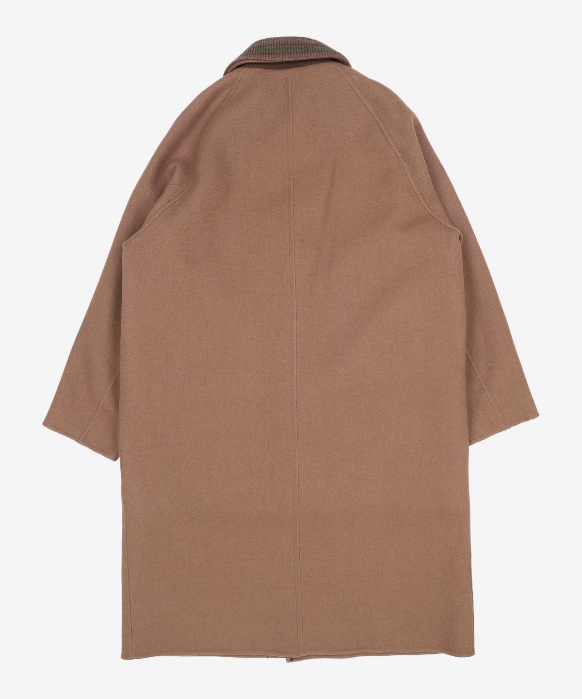 커스텀멜로우(CUSTOMELLOW) knitted collar balmacaan coat_CWCAW22606BEX 95