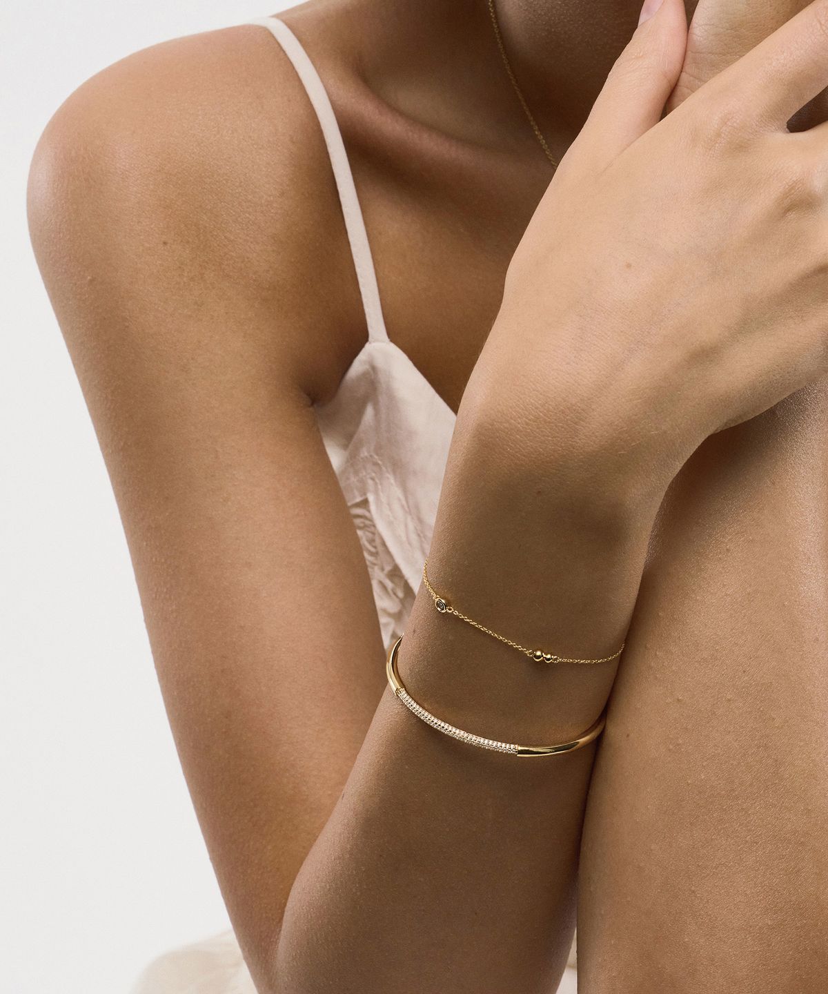 리스(LISSE) [925 SILVER] PAVÉ LINE B