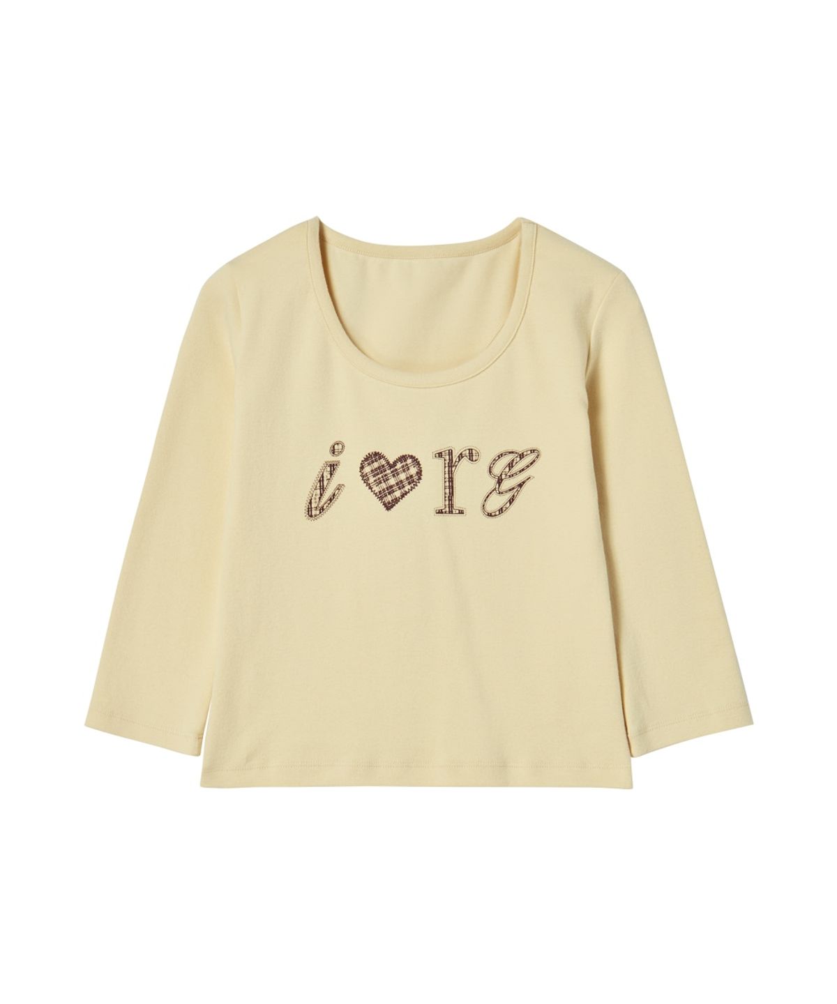 로긴 앤 로지(ROGIN N ROSIE) I Luv RnR Check Point Long Sleeve Lemon