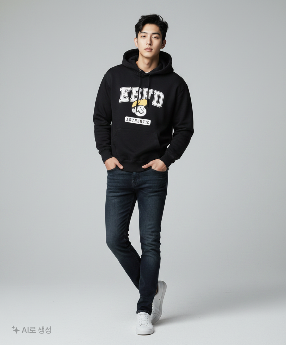 이벳필드(EBBETSFIELD) 후드 티셔츠 XL