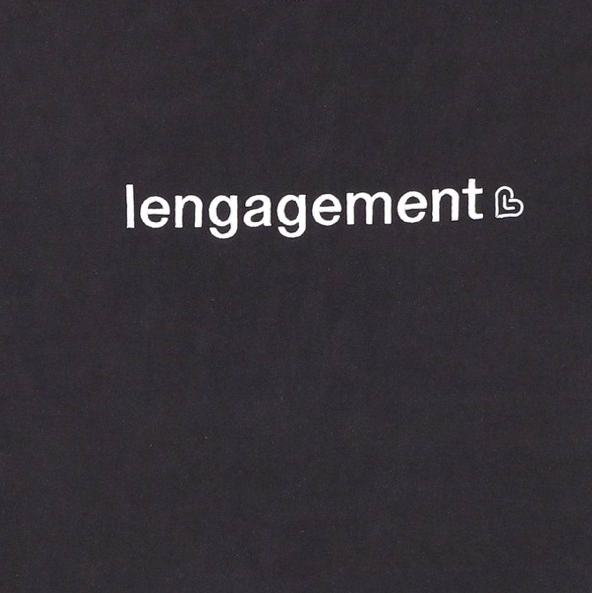 랑가주망(LENGAGEMENT) 반소매 티셔츠 100