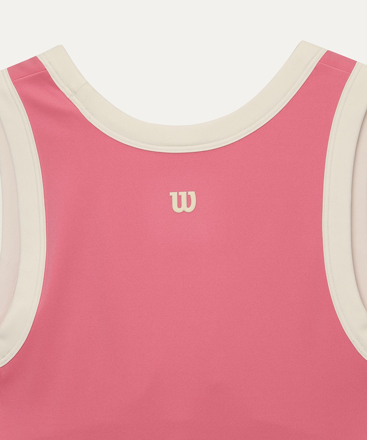 윌슨(WILSON) 콘트라스트 스쿱 넥 드레스 W (2color)