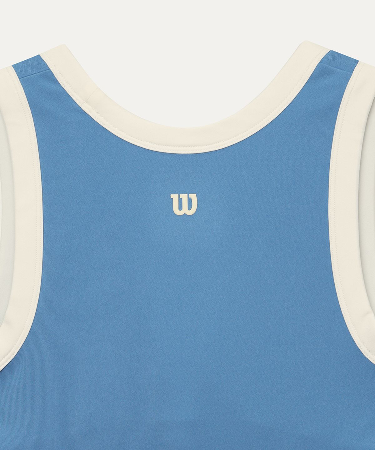 윌슨(WILSON) 콘트라스트 스쿱 넥 드레스 W (2color)