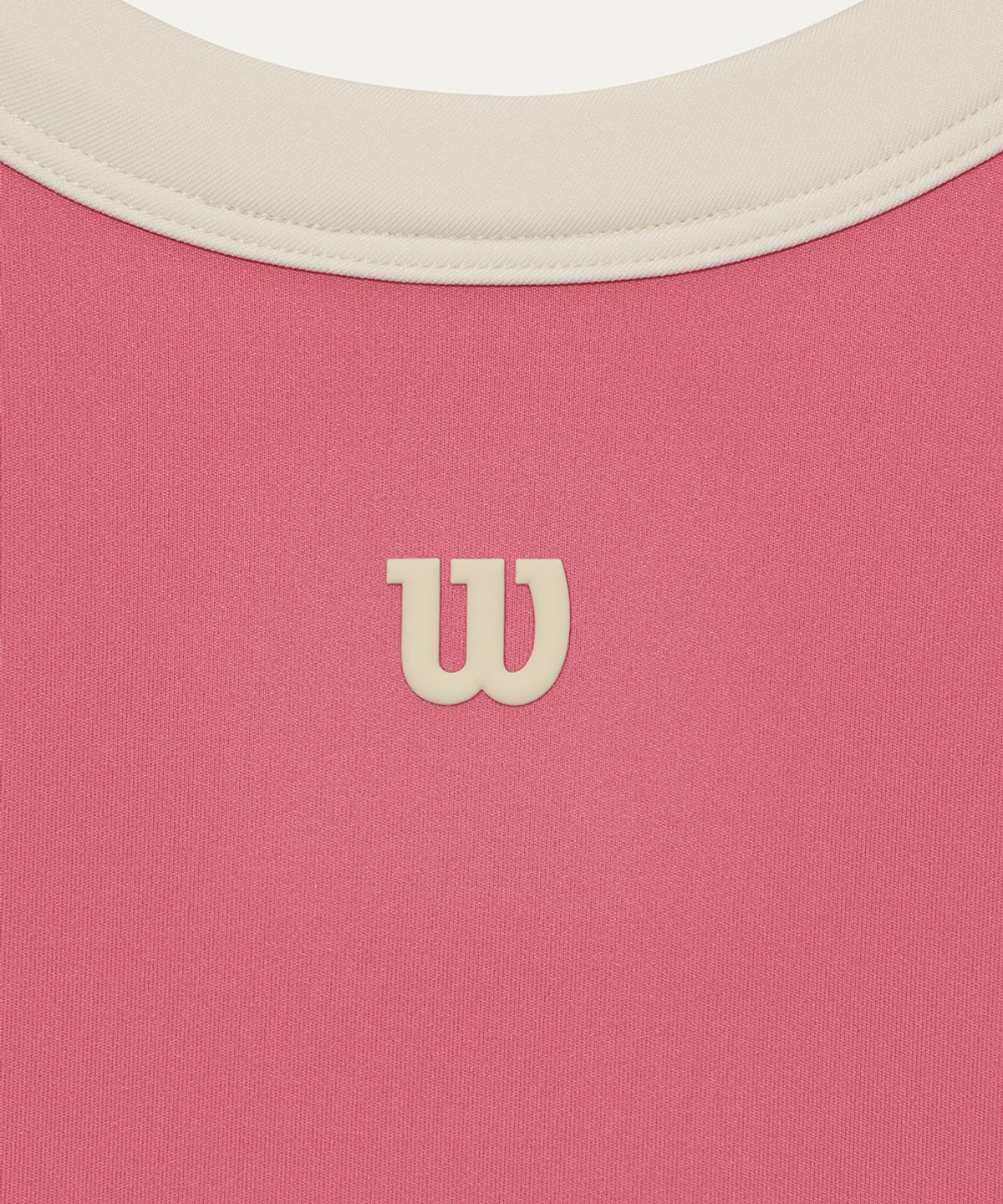 윌슨(WILSON) 콘트라스트 스쿱 넥 드레스 W (2color)
