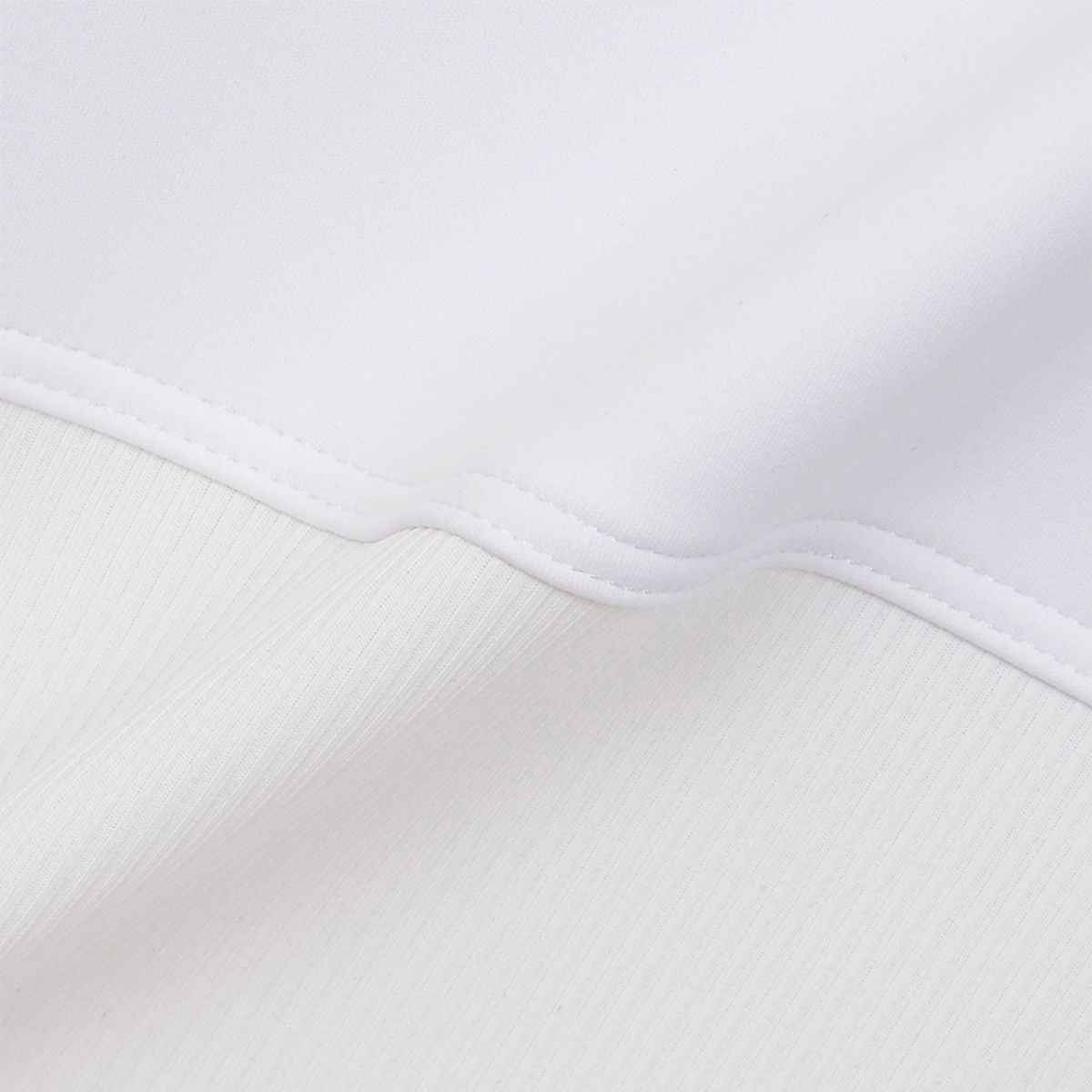말본 골프(MALBON GOLF) 컬러드 넥 라운드 티셔츠 WHITE (WOMAN)