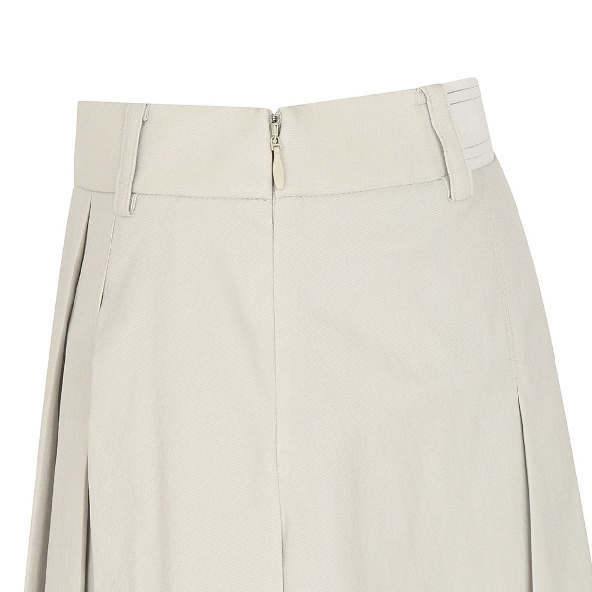 말본 골프(MALBON GOLF) 변형 플리츠 벨트 스커트 BEIGE (WOMAN)