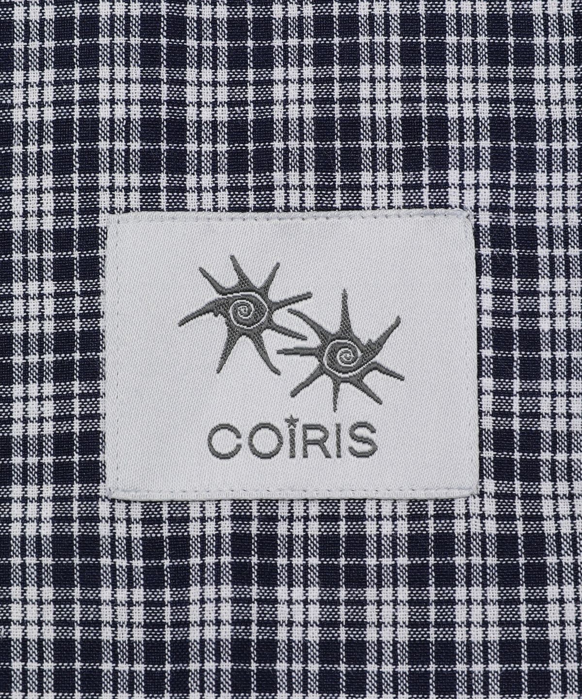 코이리스(COIRIS) 카이오 체크 반팔 셔츠 남녀공용 (2컬러)
