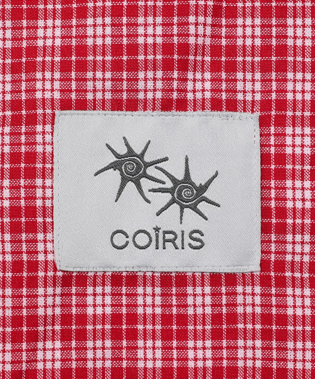코이리스(COIRIS) 카이오 체크 반팔 셔츠 남녀공용 (2컬러)