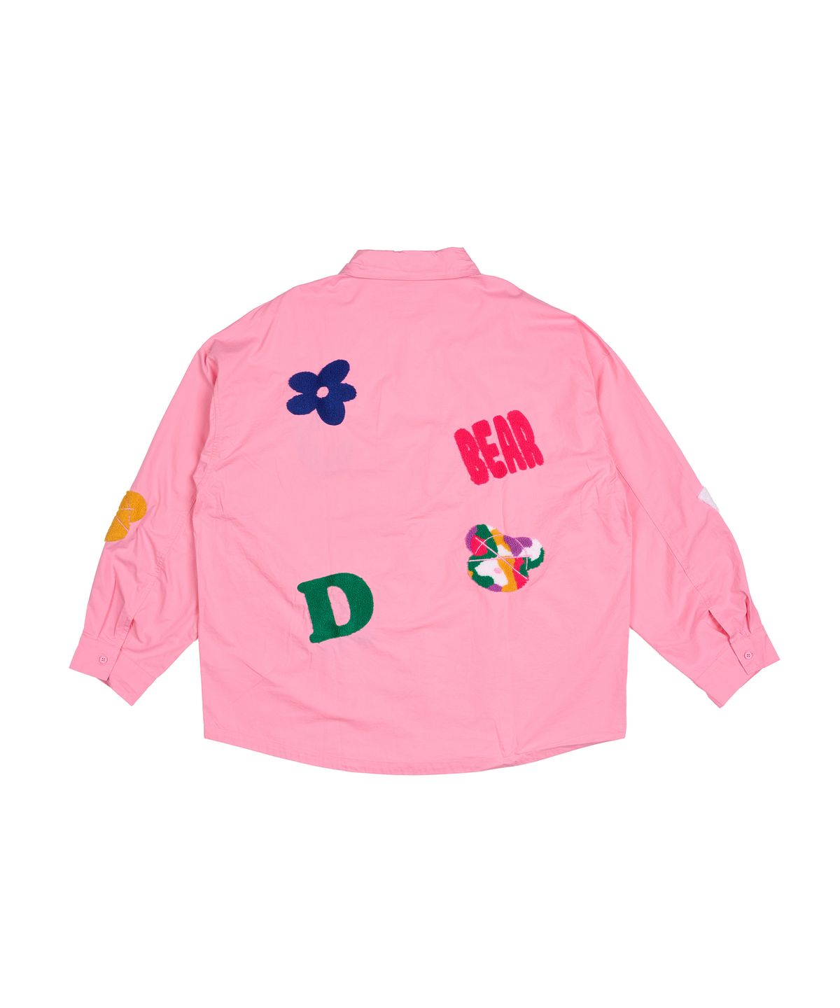 더블제이디(DOUBLE JD) 부클 오브제 자수 셔츠