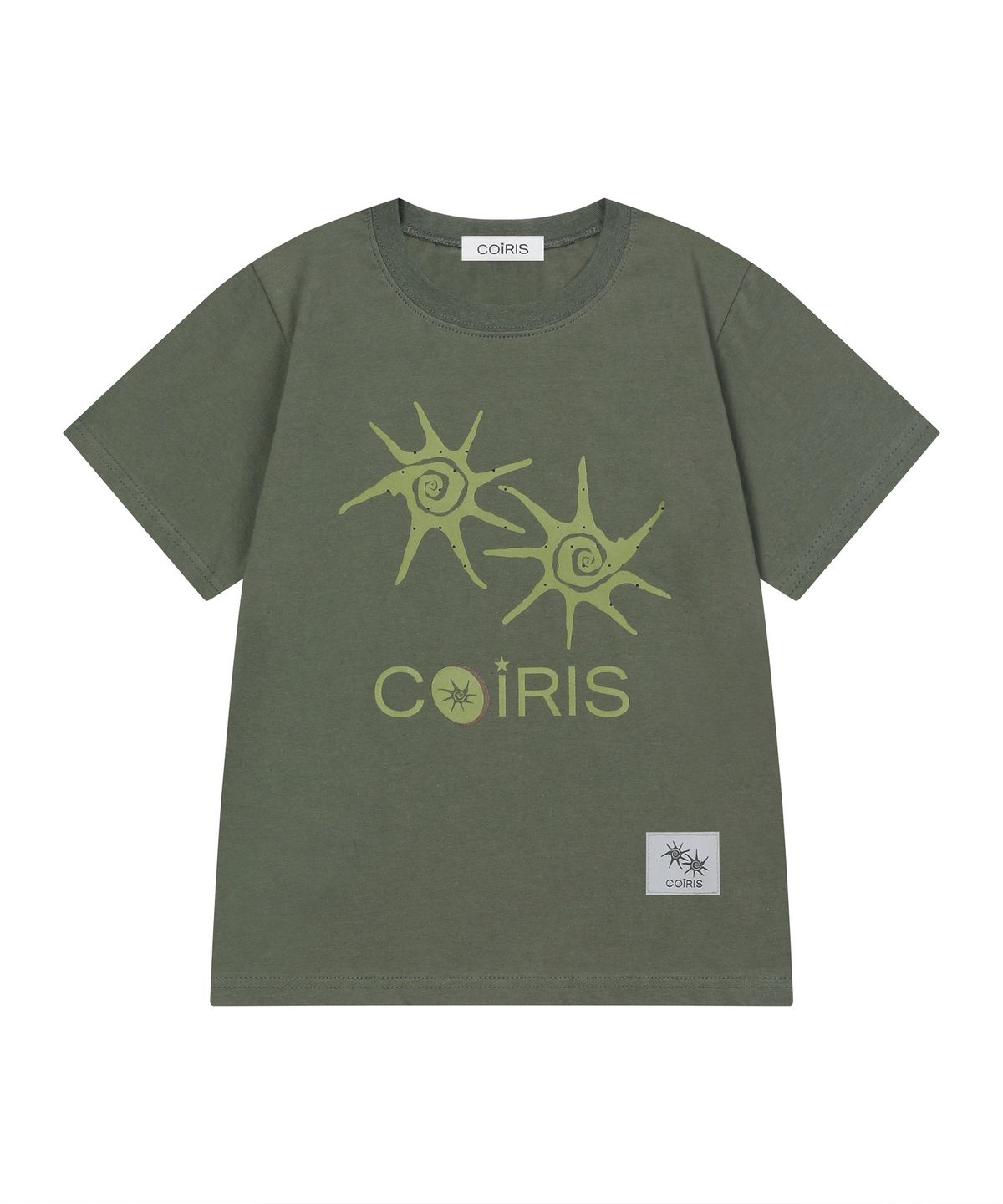 코이리스(COIRIS) 모구 키위 도트 반팔 티 (2컬러)