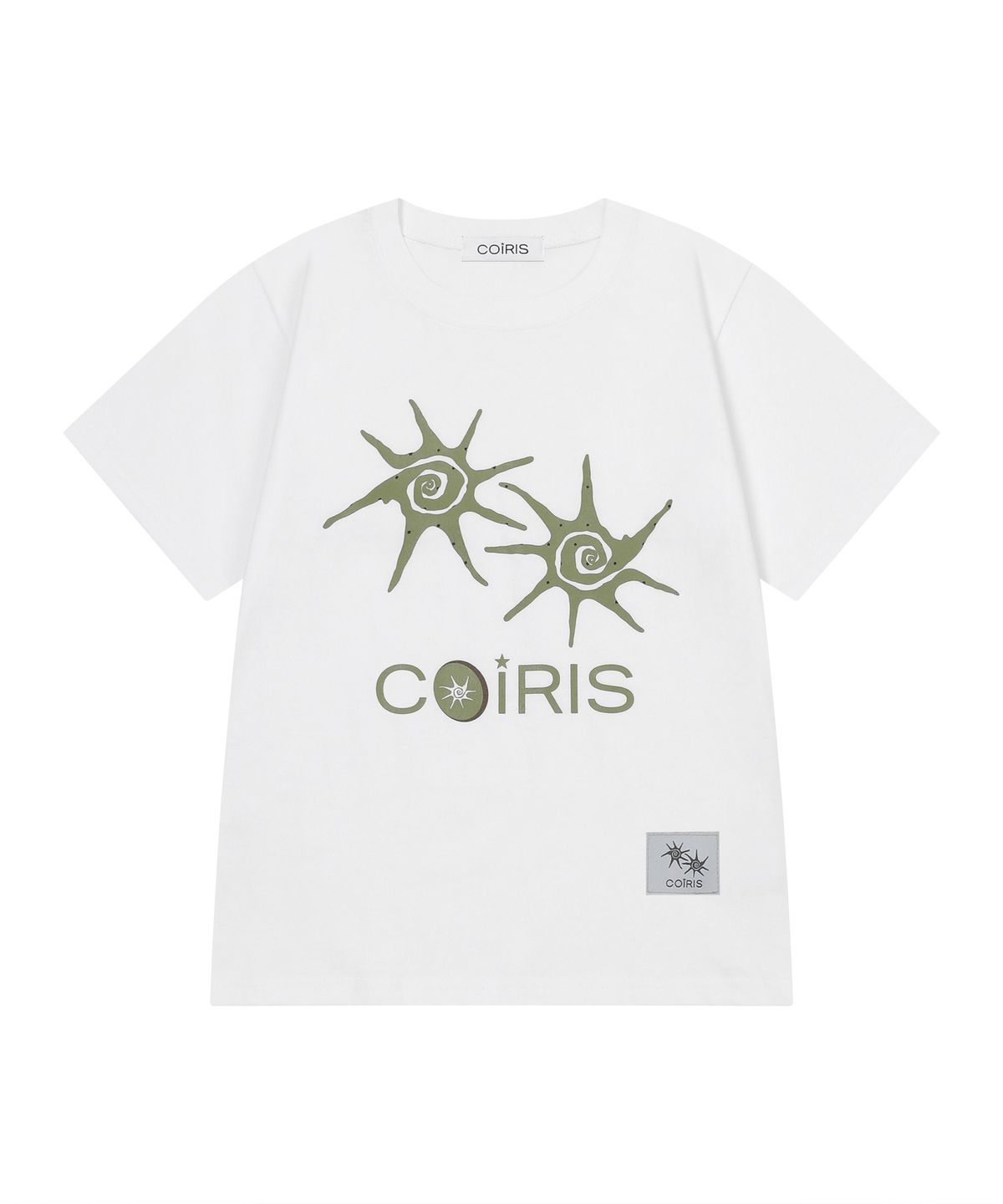 코이리스(COIRIS) 모구 키위 도트 반팔 티 (2컬러)