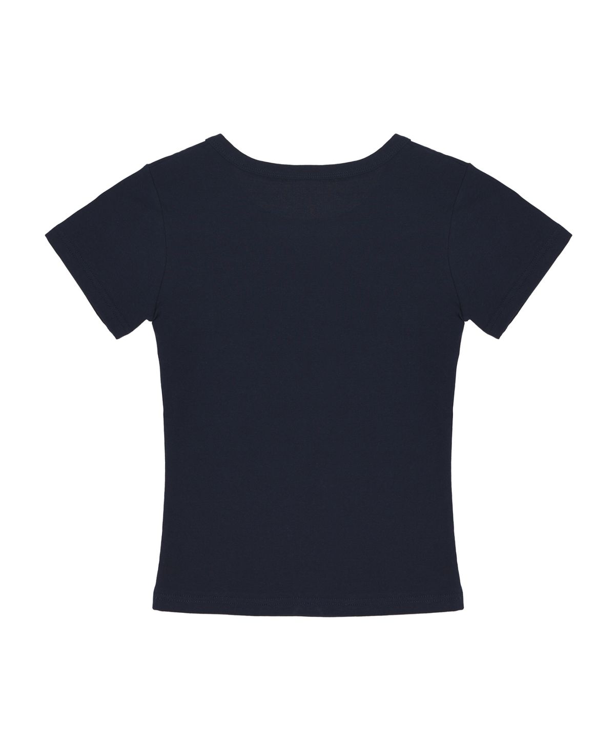 닉앤니콜(NICK&NICOLE) ESSENTIAL SLIM HALF TOP_NAVY