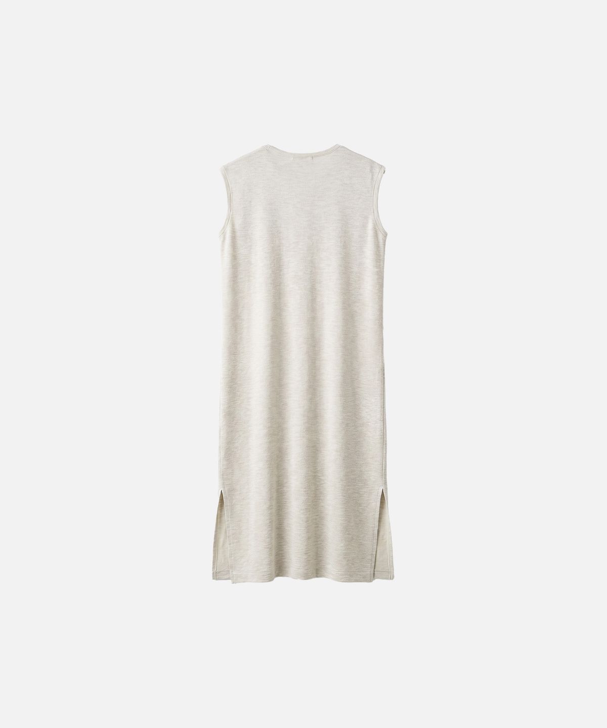 메종니아트(MAISON DE NEART) [SLEEVELESS DRESS] 여름 옆트임 특양면 민소매 롱 원피스_(3color)