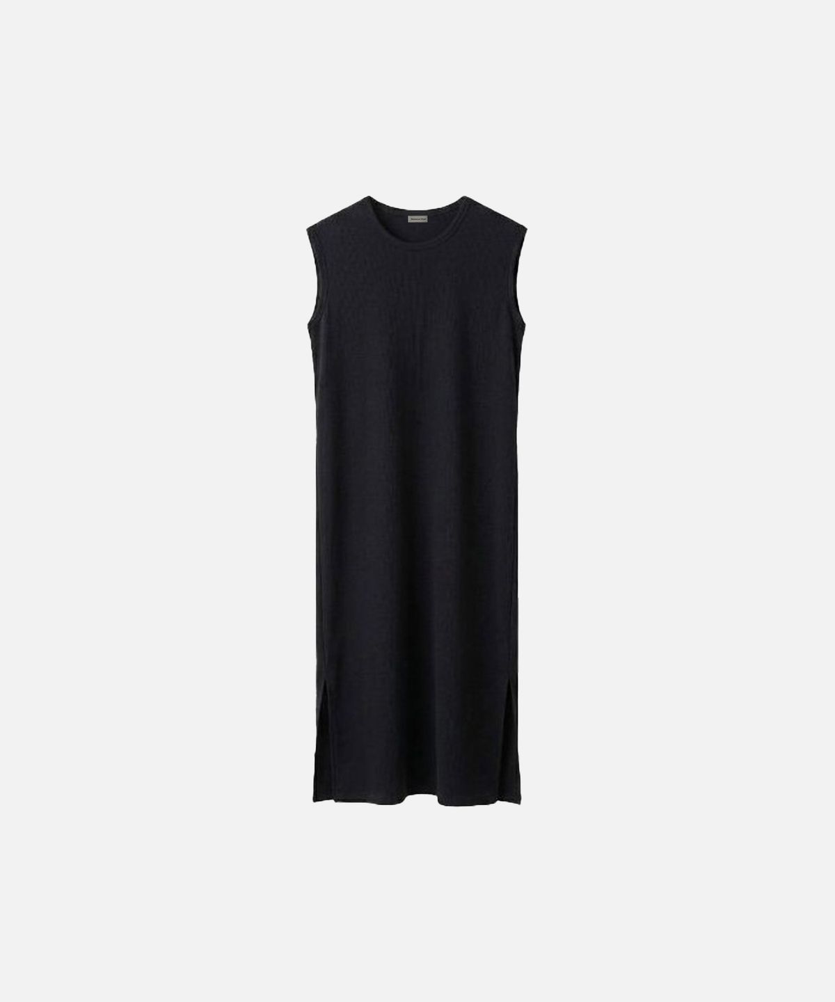 메종니아트(MAISON DE NEART) [SLEEVELESS DRESS] 여름 옆트임 특양면 민소매 롱 원피스_(3color)