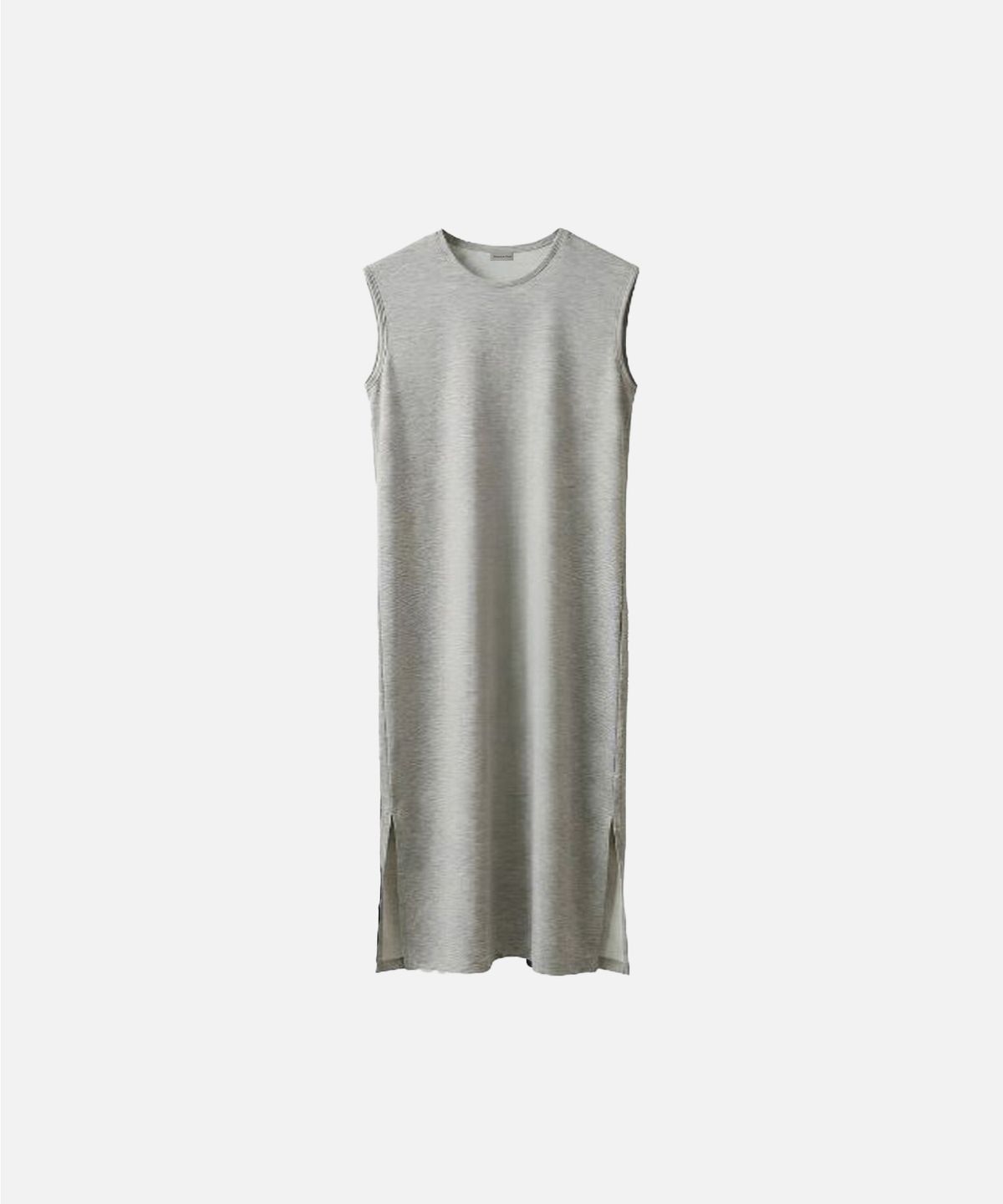 메종니아트(MAISON DE NEART) [SLEEVELESS DRESS] 여름 옆트임 특양면 민소매 롱 원피스_(3color)