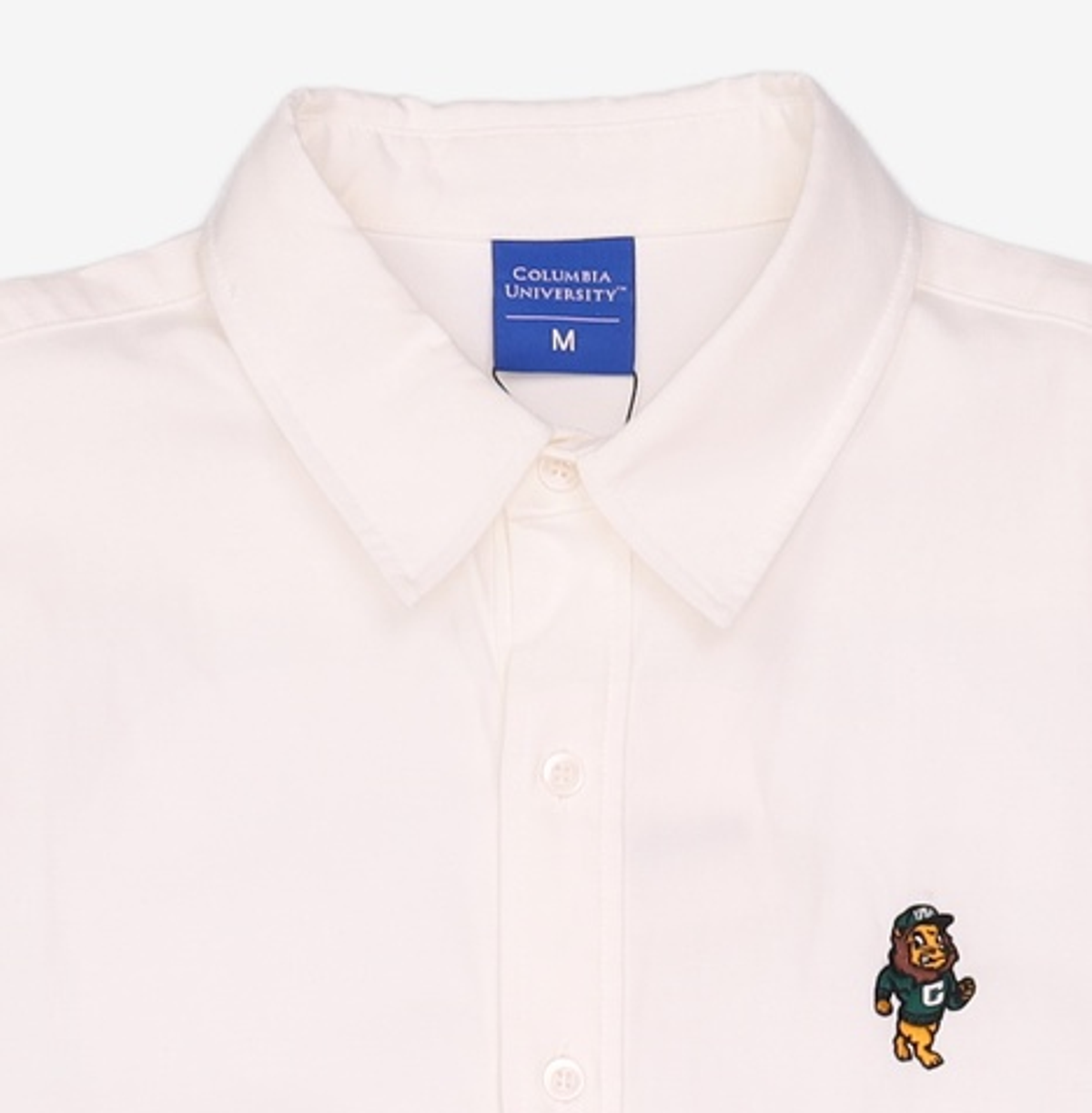 컬럼비아 유니버시티(COLUMBIA UNIVERSITY) CU 80S RETRO ROAR-EE OVERTIT S/S SHIRTS 블루 M