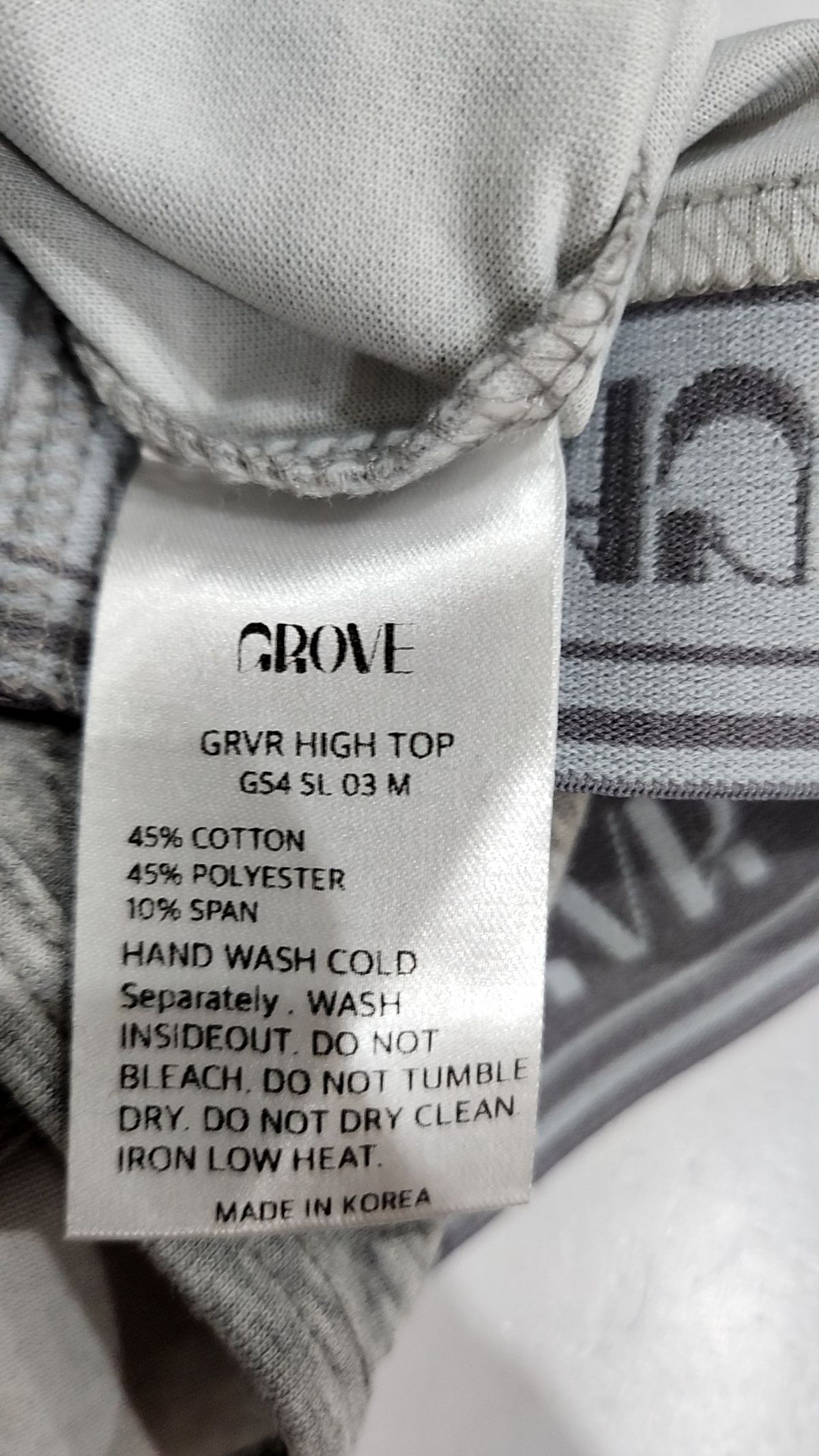 그로브(GROVE) GRVR HIGH TOP [IVORY] FREE