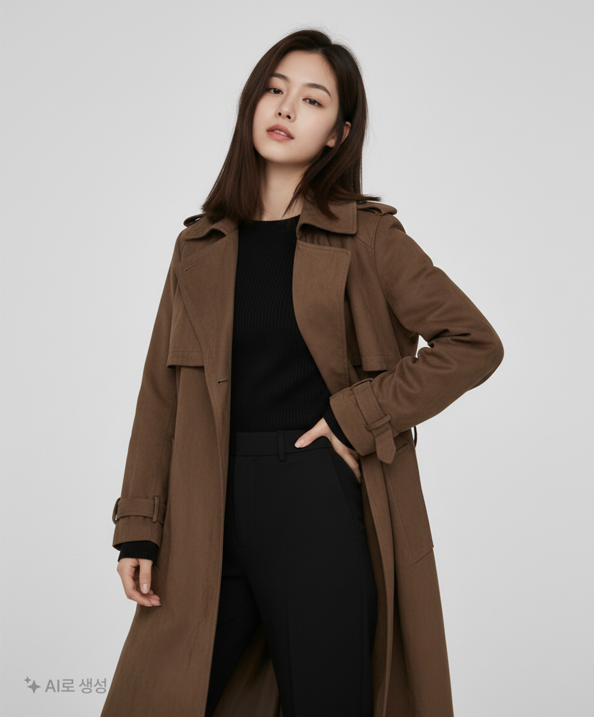 자라 베이직(ZARA BASIC) 봄 가을 코트 M
