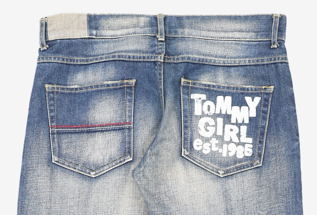타미 걸(TOMMY GIRL) 청/데님 팬츠 S
