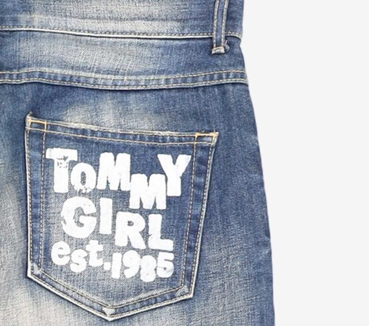 타미 걸(TOMMY GIRL) 청/데님 팬츠 S