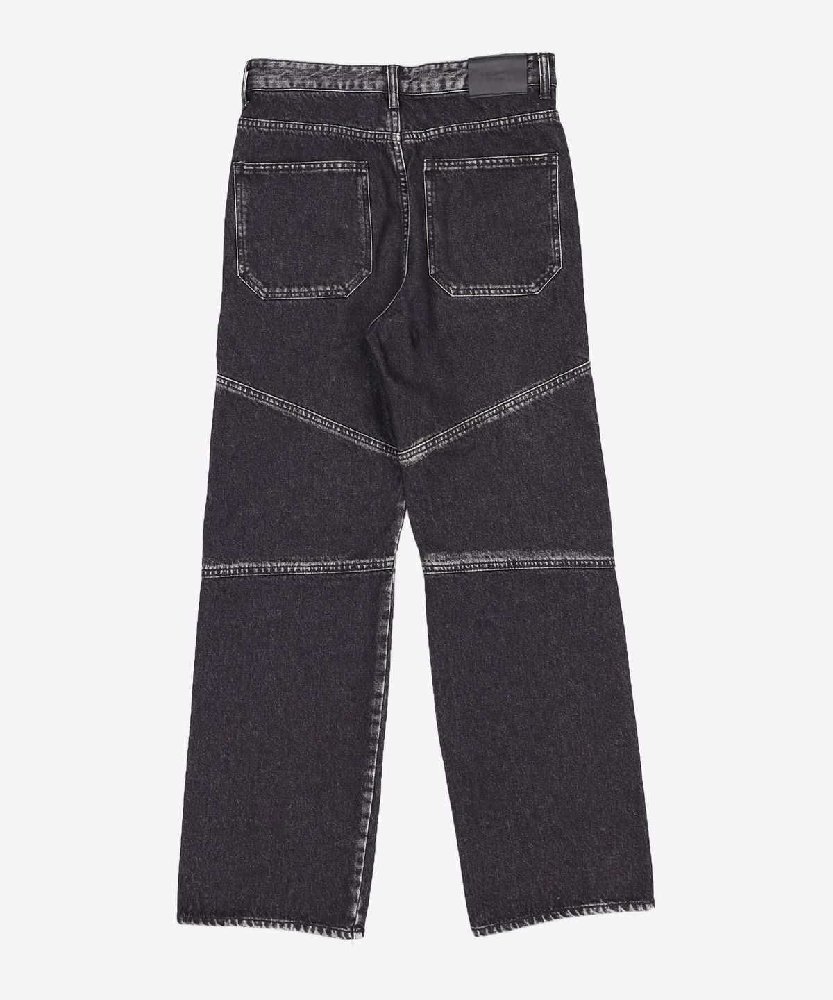 메종미네드(MAISON MINED) GREY POINTED WIDE DENIM 46