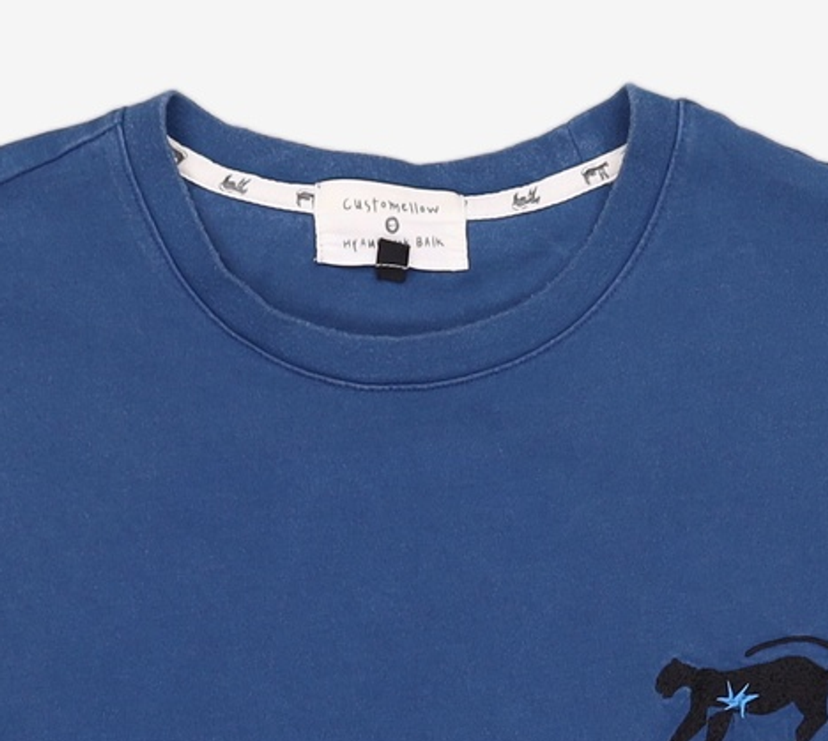커스텀멜로우(CUSTOMELLOW) [백향목 X 커스텀멜로우]  BAGHEERA  short sleeve t-shirt_CWTAM21484NYX M
