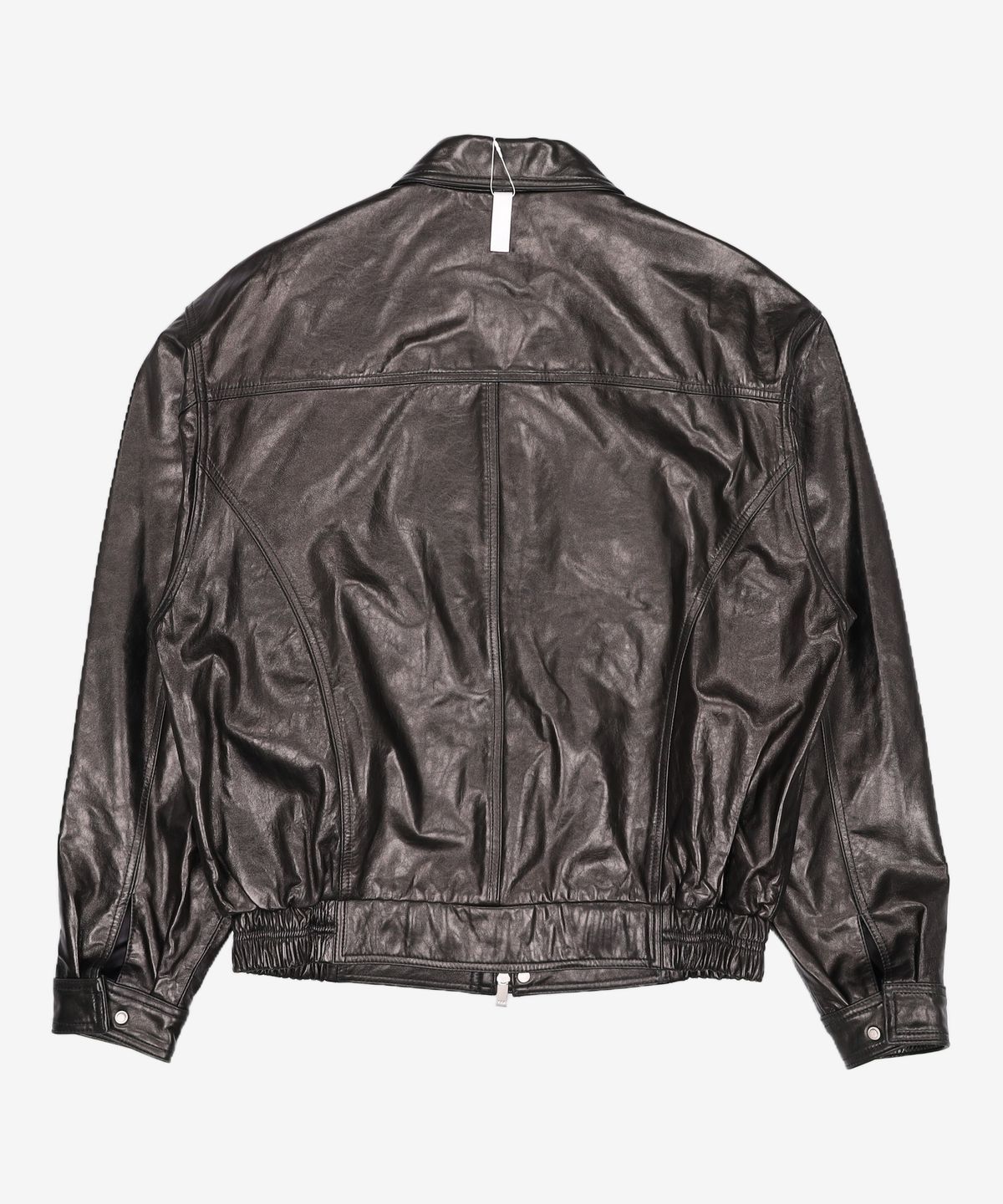 노매뉴얼(NOMANUAL) F.P LEATHER JACKET - BLACK L