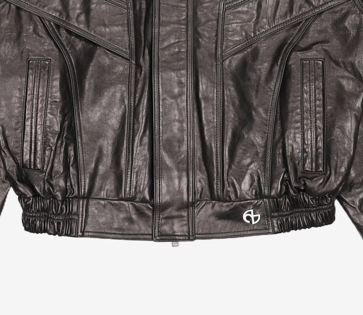 노매뉴얼(NOMANUAL) F.P LEATHER JACKET - BLACK L